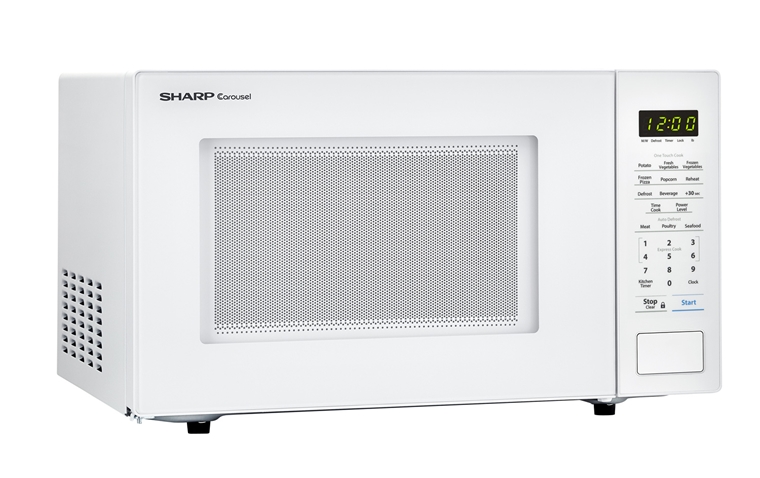 SHARP 1.1 Cu. Ft. 1000 Watt Countertop Microwave (SMC1131CW)