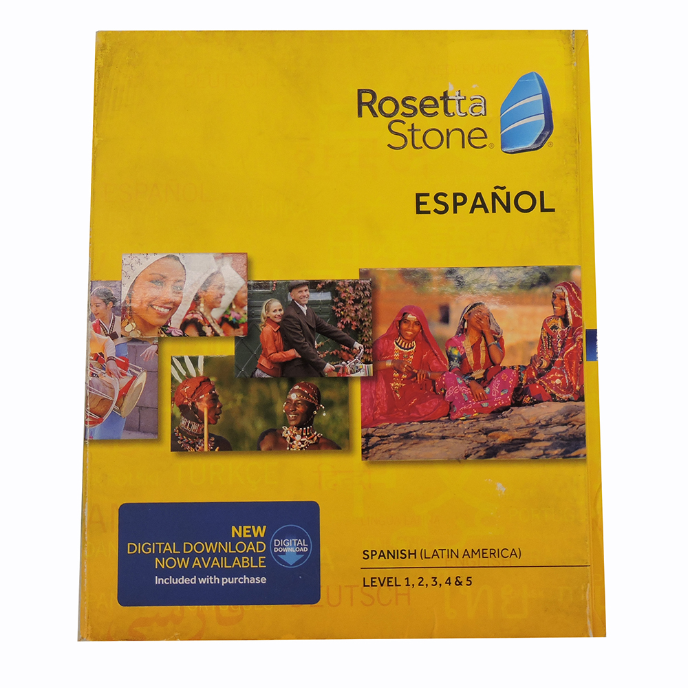 ROSETTA STONE Learn Spanish (Latin America) Level 15 Set