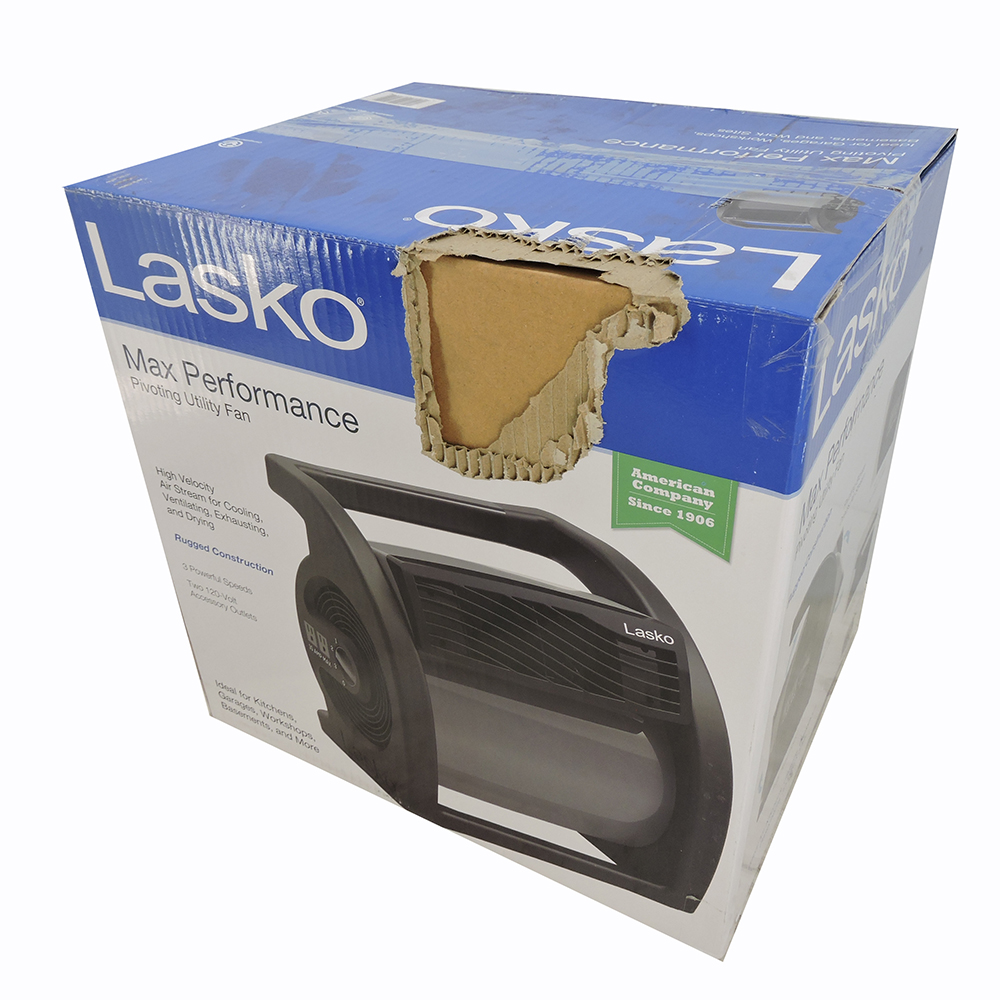 LASKO Max Performance Pivoting Utility Fan