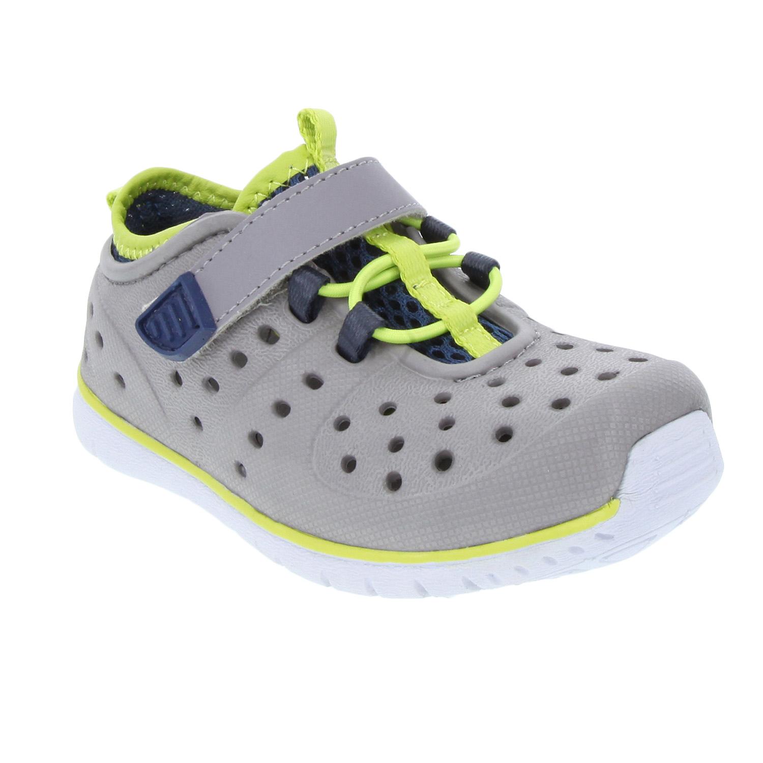 Member's Mark Kids Mud Puppy Slip On Shoe in Grey Lime, 7