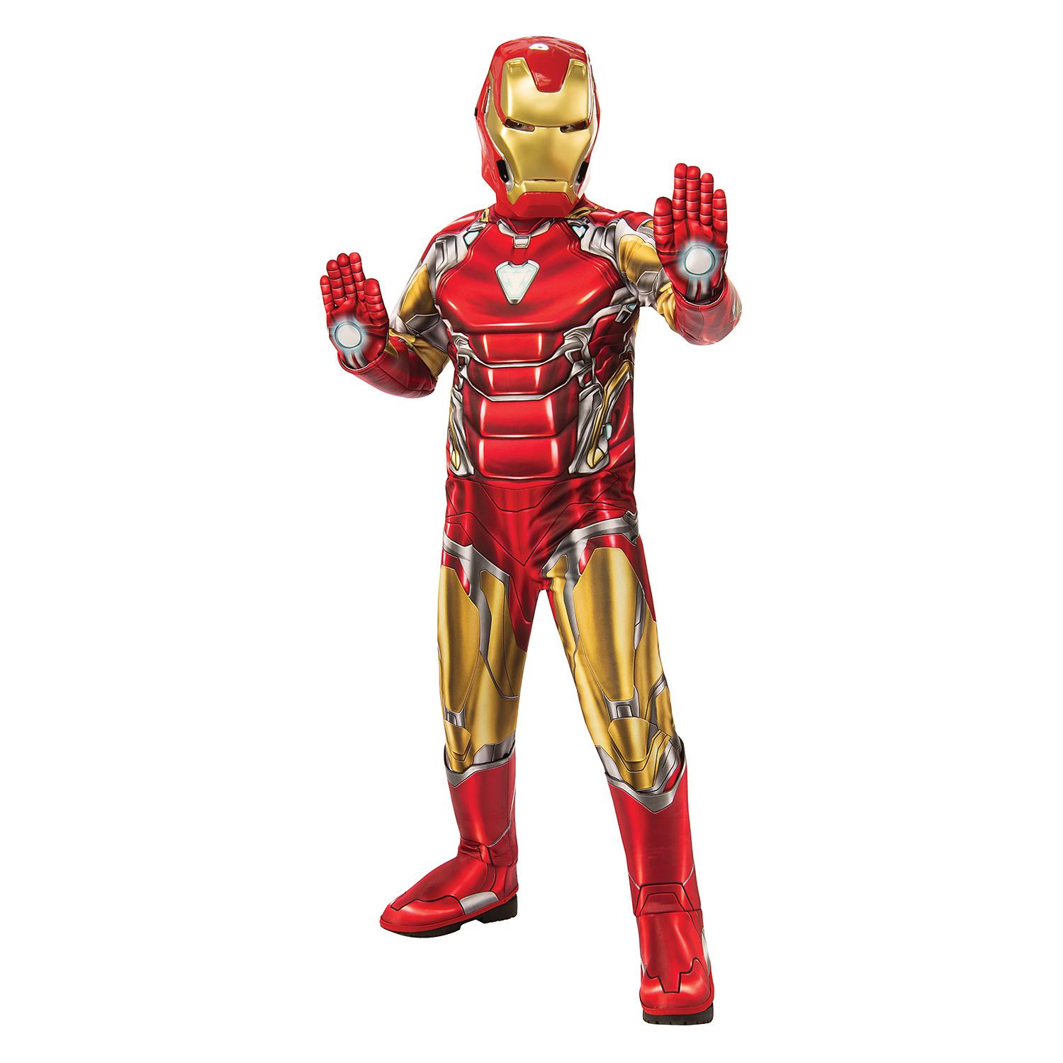 Big Boys Superhero Costume In Iron Man, 810 / 57 Years