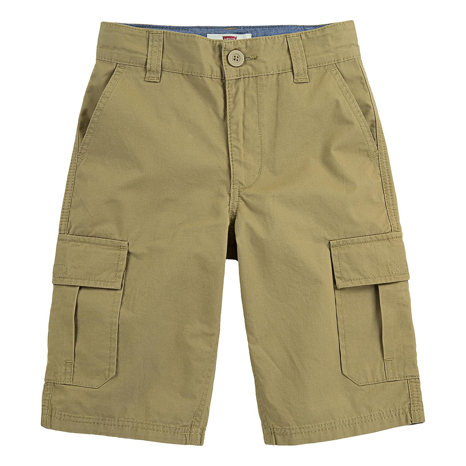 Levi's Boys' Huntington Cargo Shorts in Cargo Harvest Gold, 5
