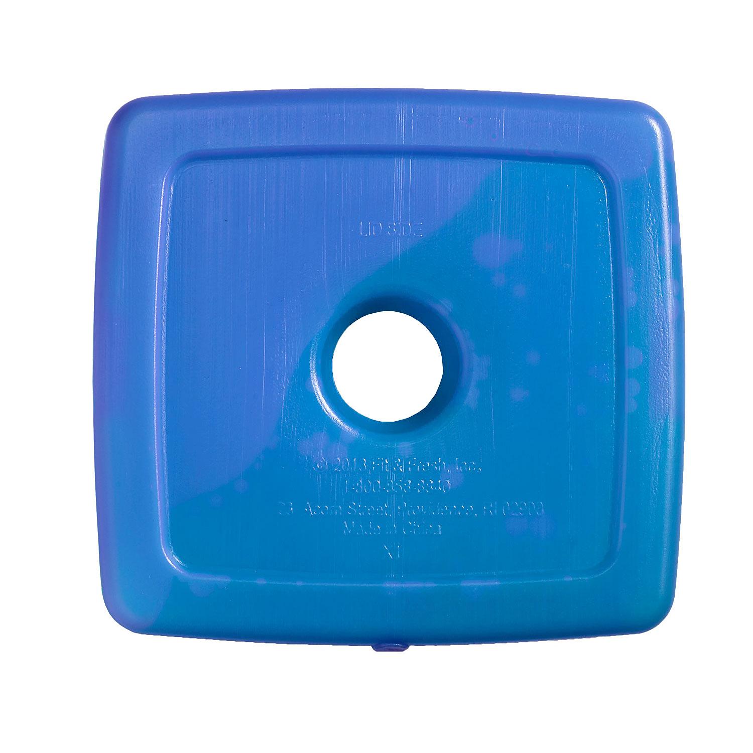 Fit + Fresh Kids 6 Cool Coolers Ice Packs Hard and Soft in Square