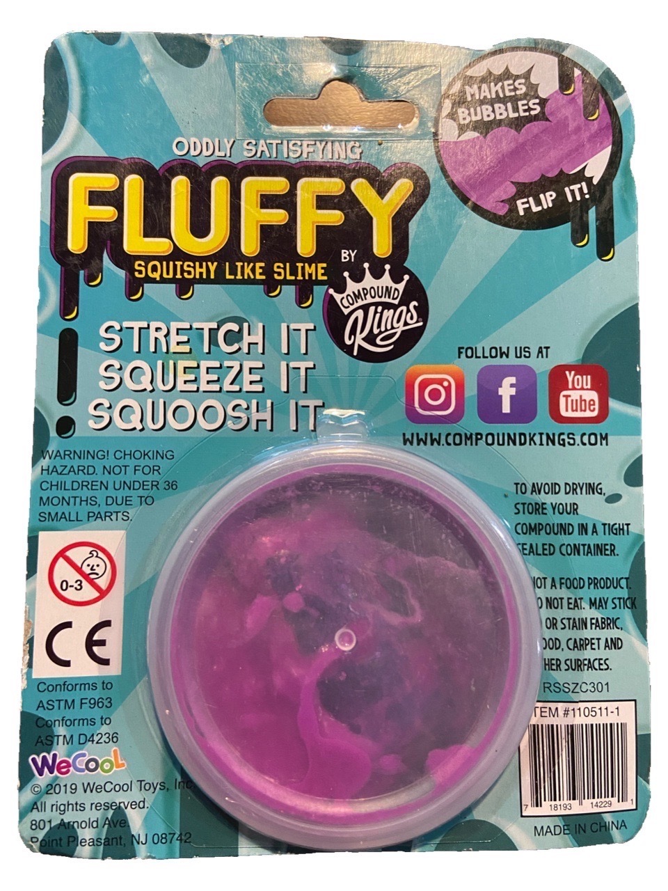COMPOUND KINGS Oddly Satisfying Fluffy In Purple