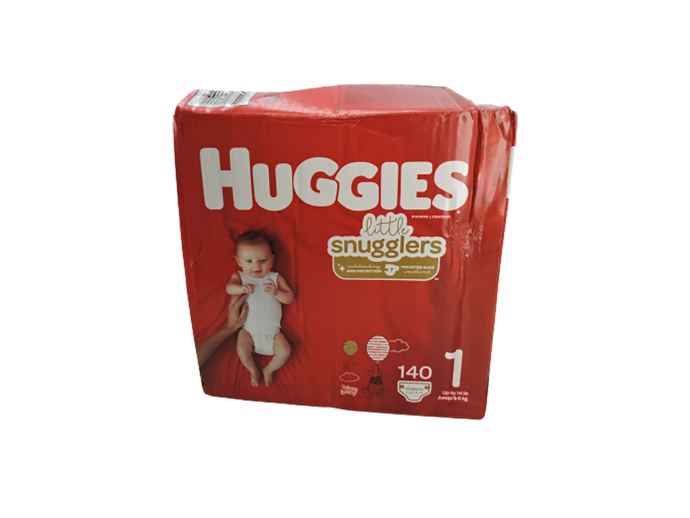 Huggies Little Snugglers Baby Diapers, Size 1, 140 Ct, Giant Pack