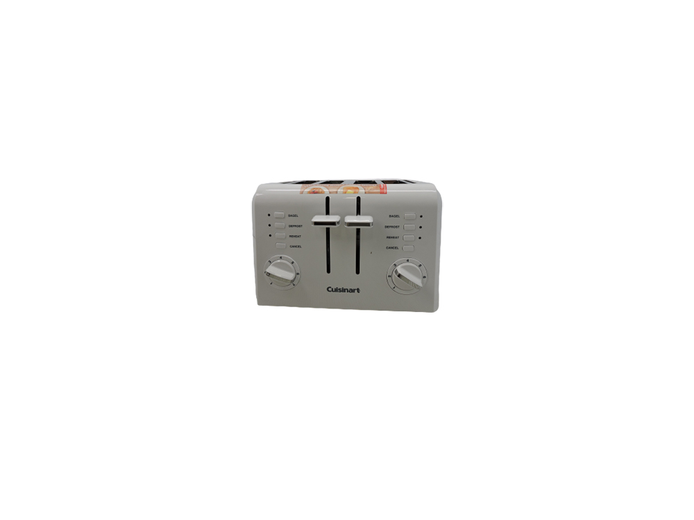 Cuisinart White Compact CoolTouch 4Slice Toaster