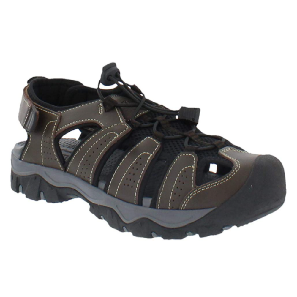 EDDIE BAUER Men's Bump Toe Sandal In Brown, Size 13M