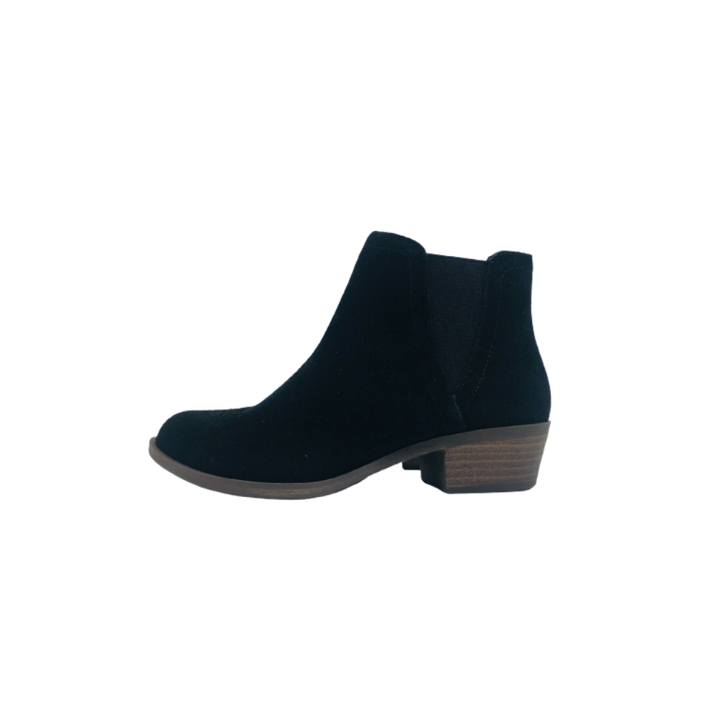 KENSIE Ladies' Gazelle Ankle Boot In Black, 6