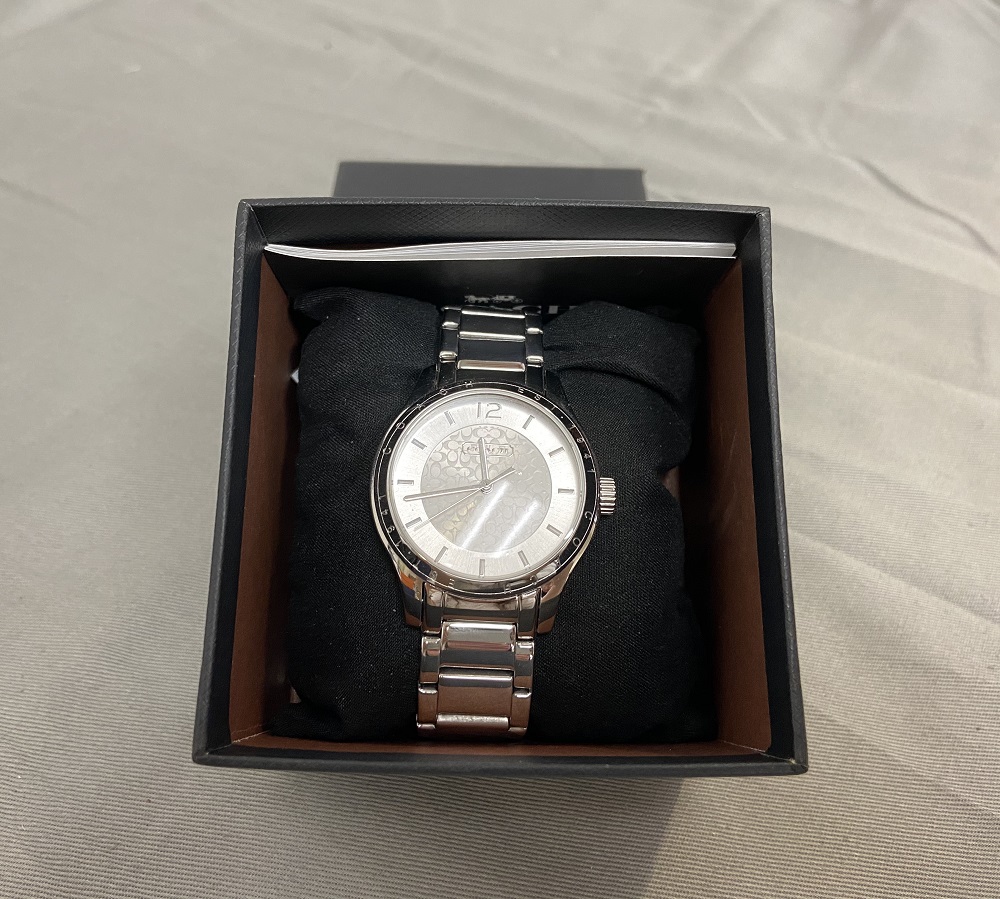 Coach 14501791 Maddy Silver Dial Stainless Steel Women's Watch