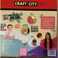 CRAFT CITY Deluxe DIY Eraser Clay Set