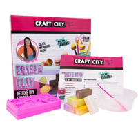 CRAFT CITY Deluxe DIY Eraser Clay Set