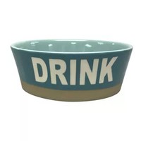 Boots and Barkley DRINK Stoneware 4 Cup Bowl for Cats