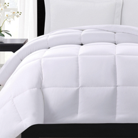 LONDON FOG Supreme Down Alternative King Comforter White