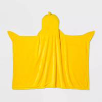 BABY SHARK Hooded Blanket in Yellow