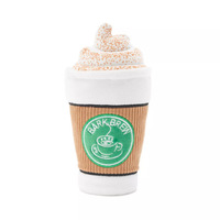 BARK Cup Of Bark Roast Coffee Cup Dog Toy