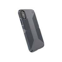 Speck Products Compatible Phone Case for Apple iPhone Xs/iPhone X, Presidio Grip Case, Graphite Grey/Charcoal Grey