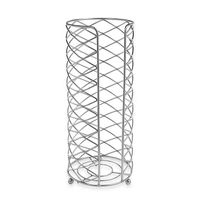 OPEN TOILET PAPER HOLDER IN SATIN NICKEL