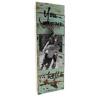 Sweet Bird and Co. "You Had Me @ Hello" Wood Clip Picture Frame