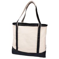 Dawn Patrol Canvas Carry All Tote Bag In Black