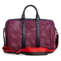 Steve Madden Woven Mesh PVC Satchel
