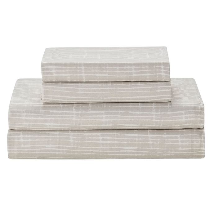 Ohana All in One 9Piece Cal King Comforter Set in Tan