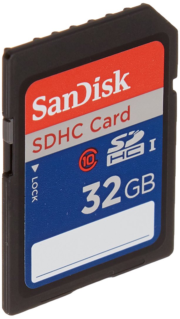 SanDisk 32GB Class 10 SDHC Memory Card