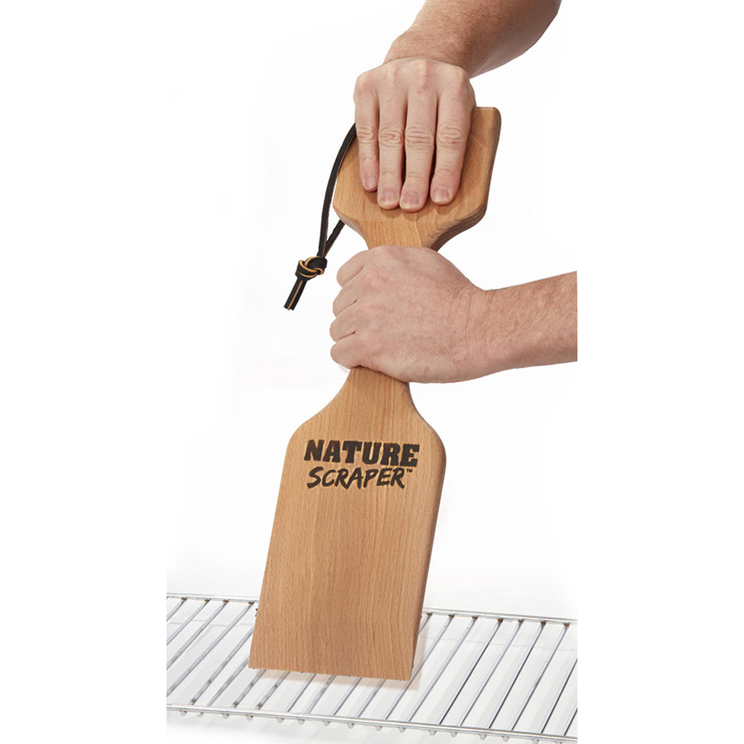 NATURE SCRAPER Wood BBQ Grill Scraper