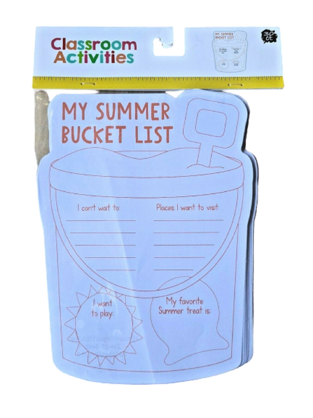 CLASSROOM ACTIVITIES My Summer Bucket List
