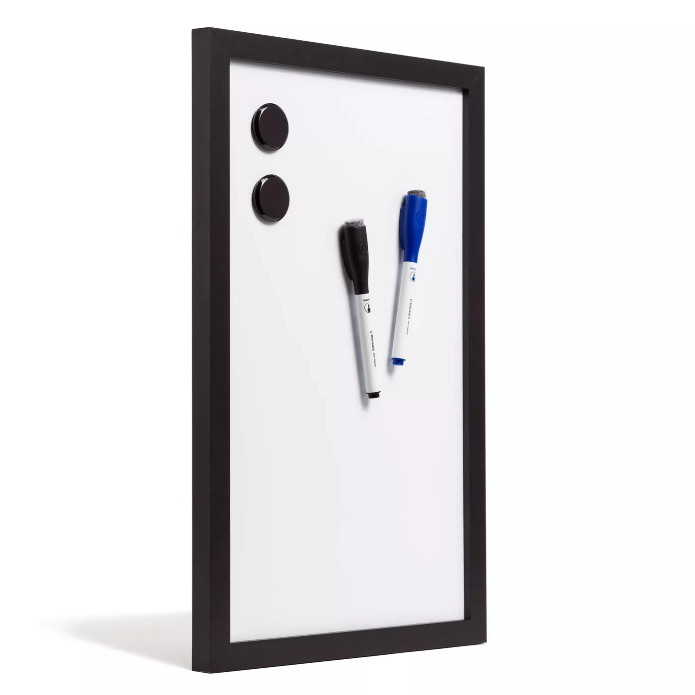 3pc Cork Board Organization Center Abstract Terracotta/Black Frame UBrands