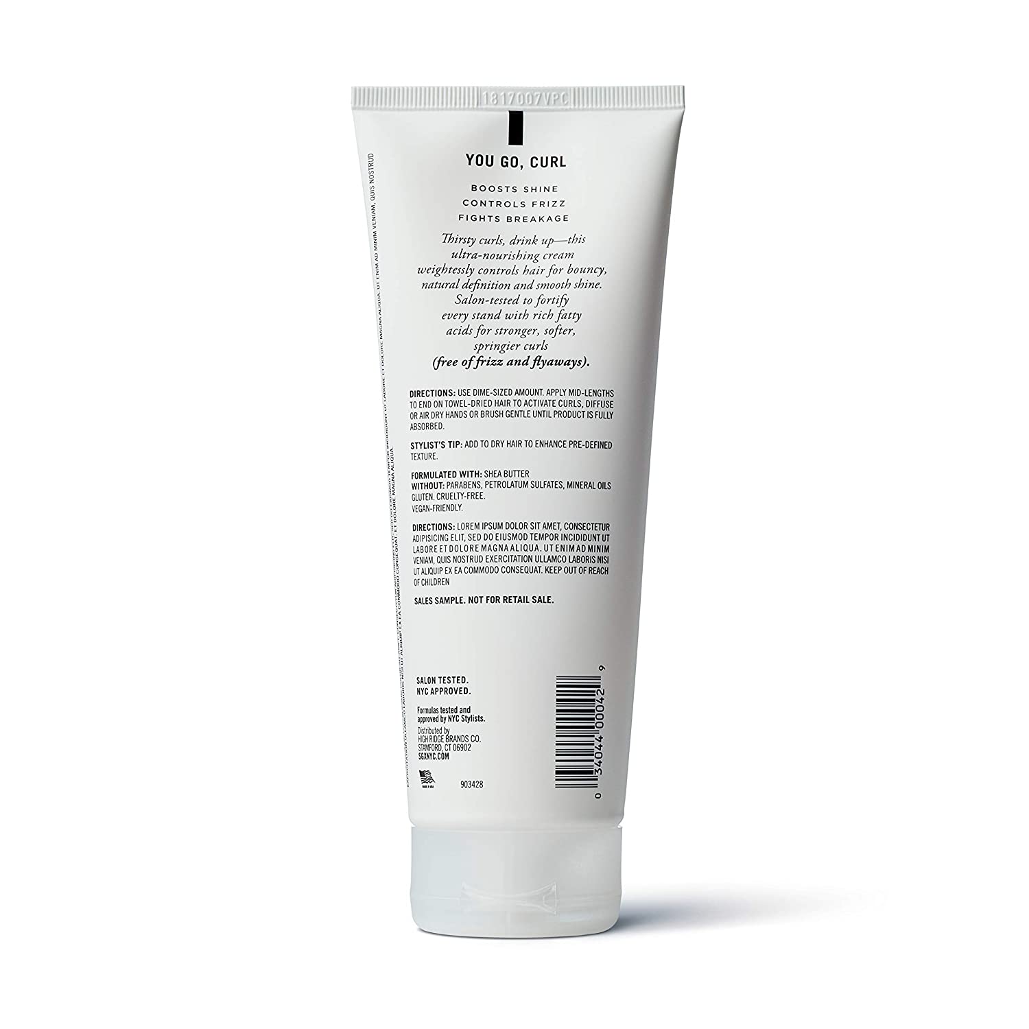 SGX NYC Curl Power Nourishing Curl Cream 7 fl oz