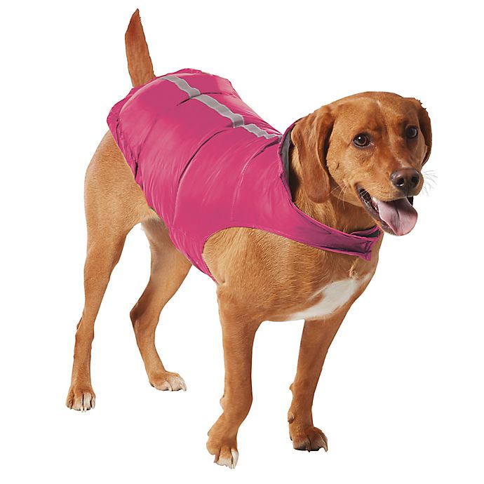 Free Country Dog Raincoat In Raspberry Silver Chip, XS