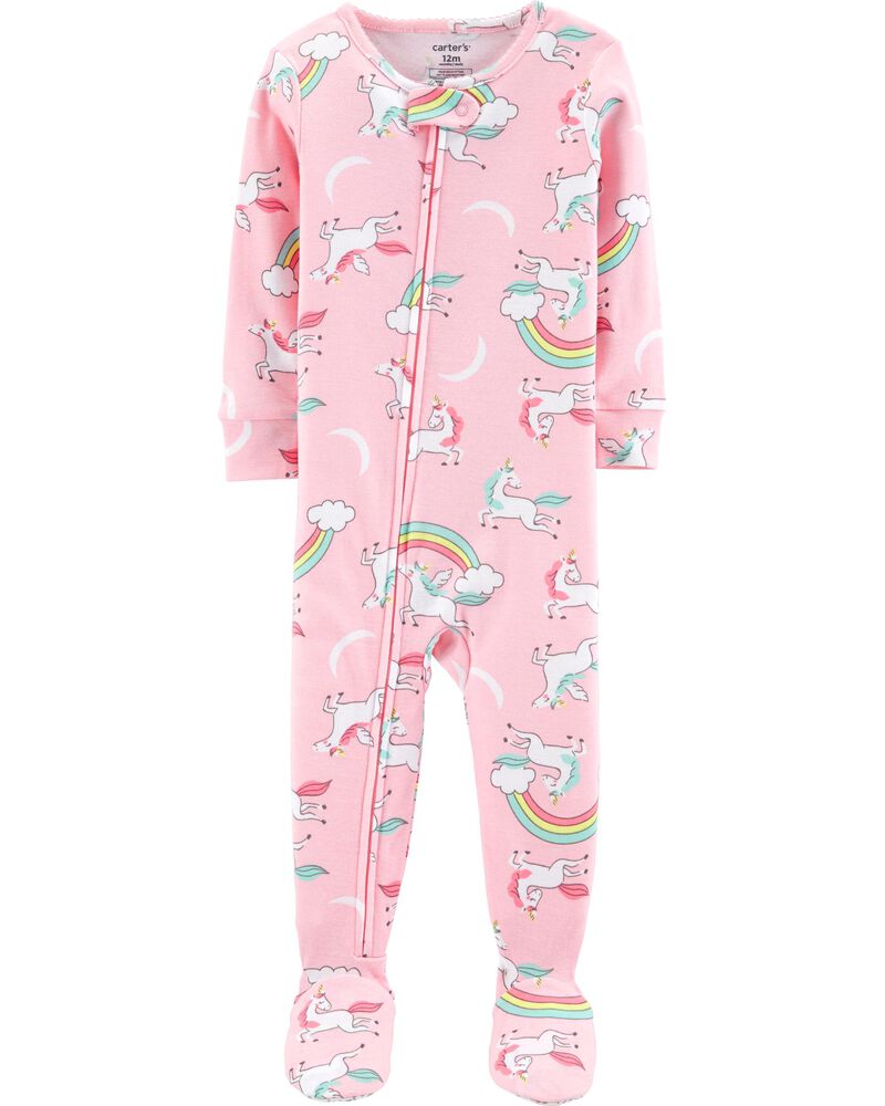 Carter's Kid's 1piece Bodysuit in Pink Unicorn, 3T