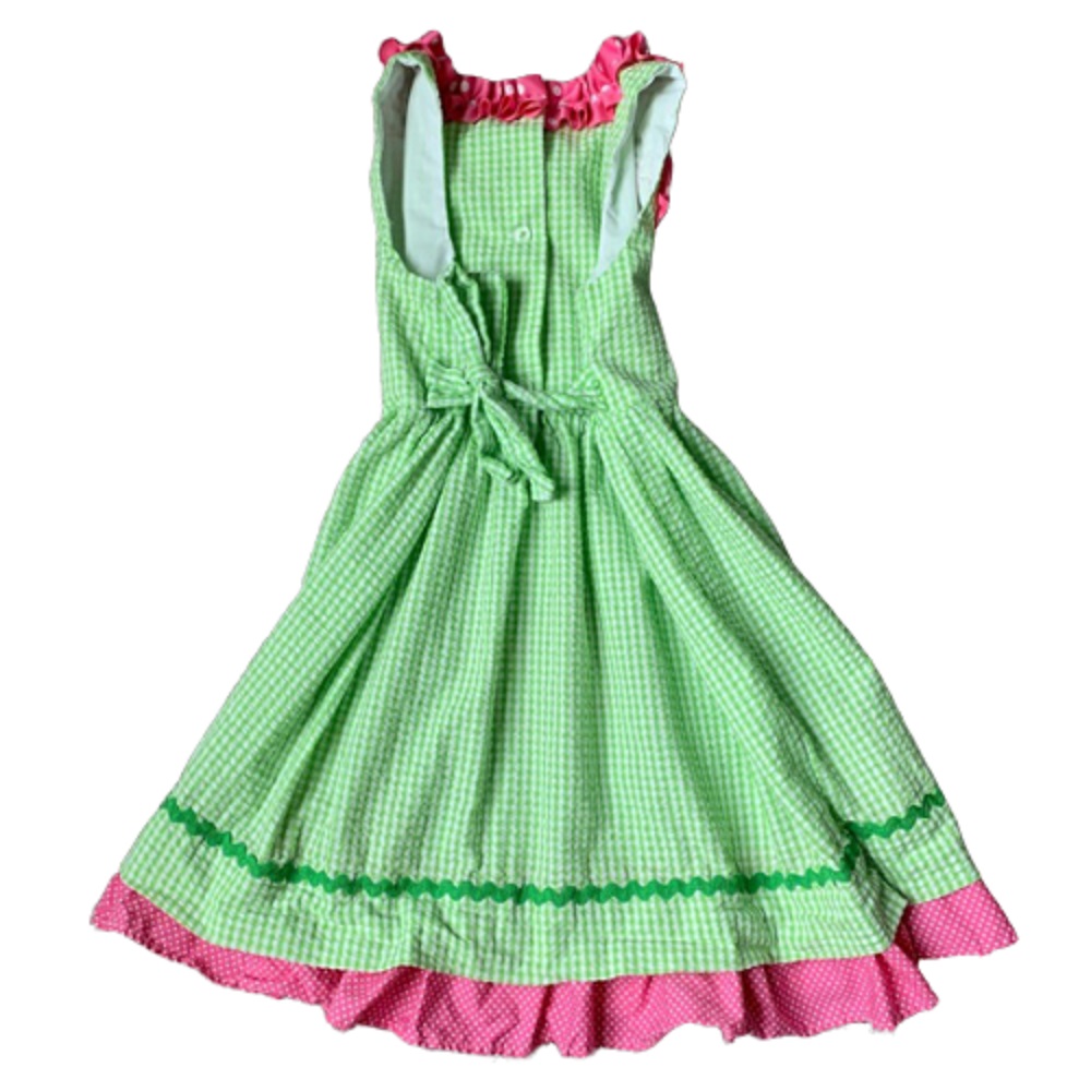 Emily Rose Butterflies Sundress in Lime, Size 4T