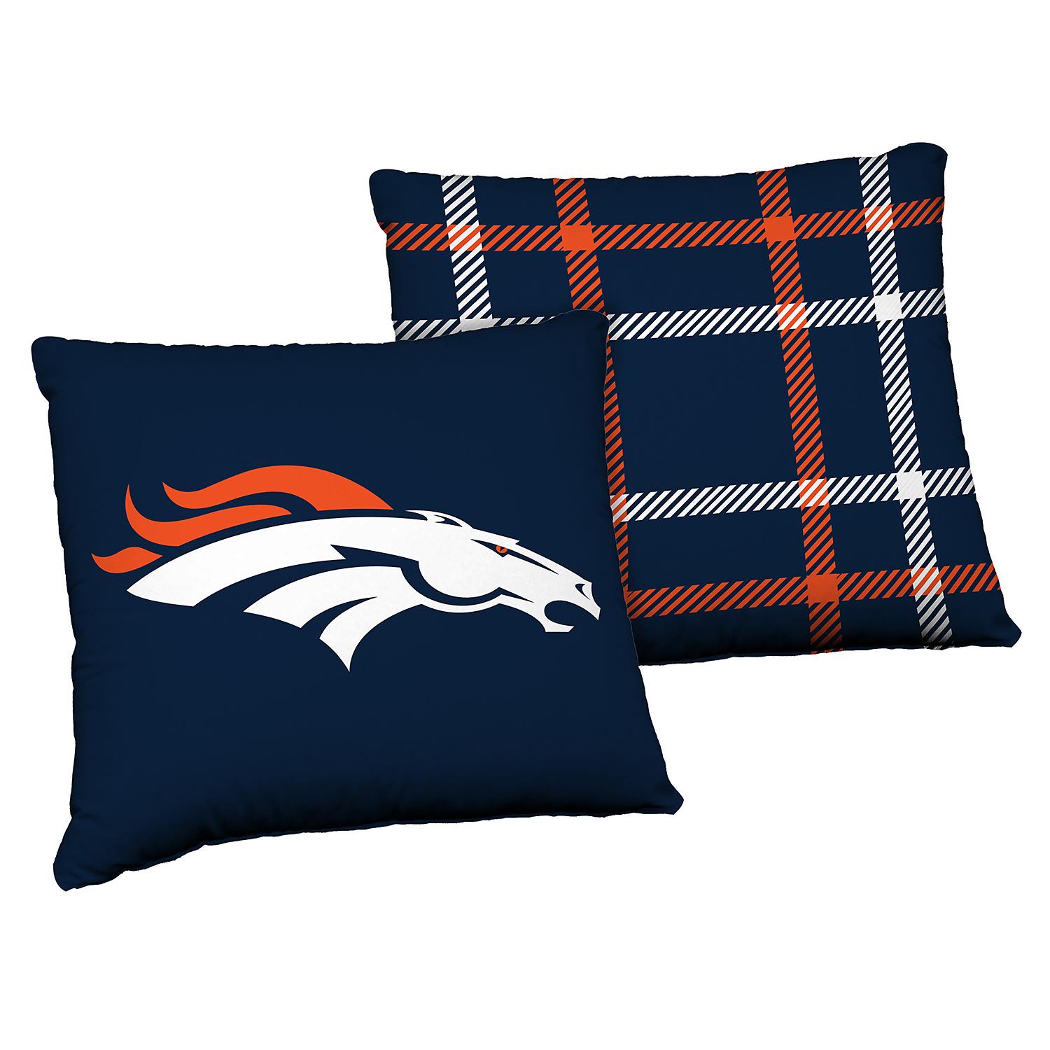 The Northwest Company Licensed NFL Denver Broncos Cloud Pillow (24 x 24)