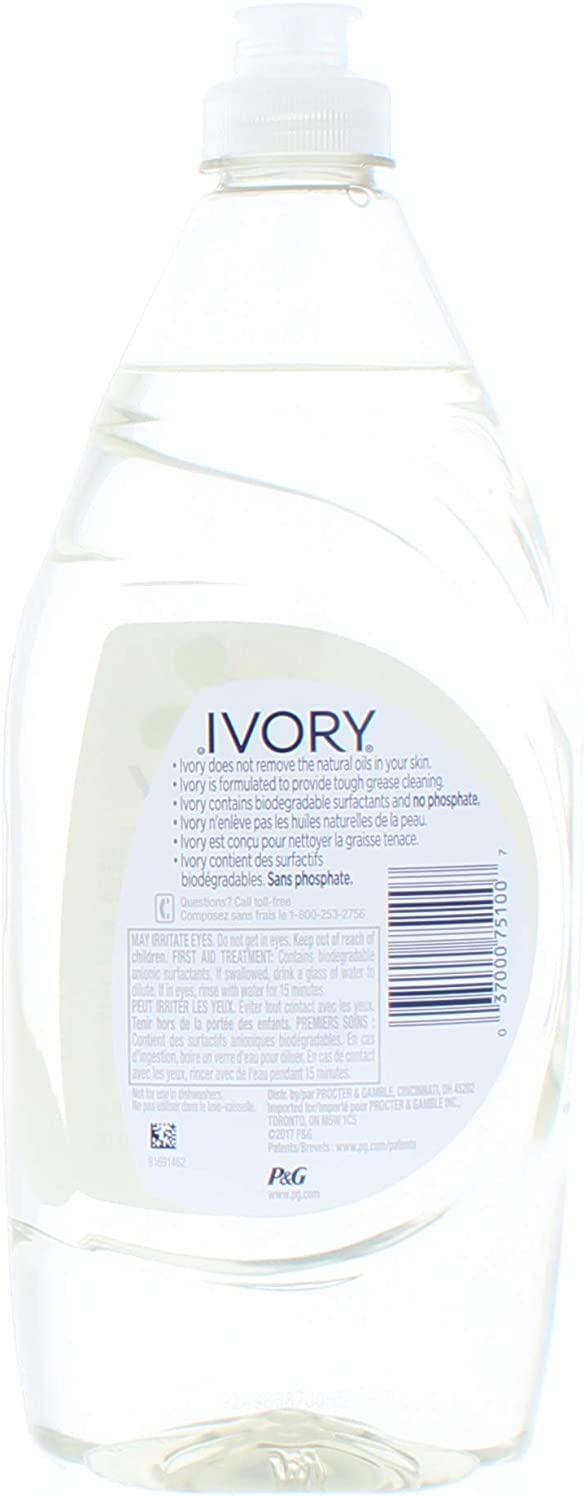 Ivory Concentrated Dishwashing Liquid, Classic Scent (19.4 Oz)