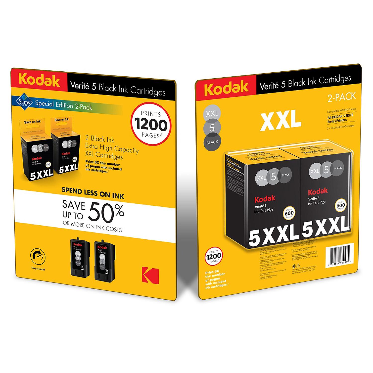 Kodak Verite 5 XXL Black Ink