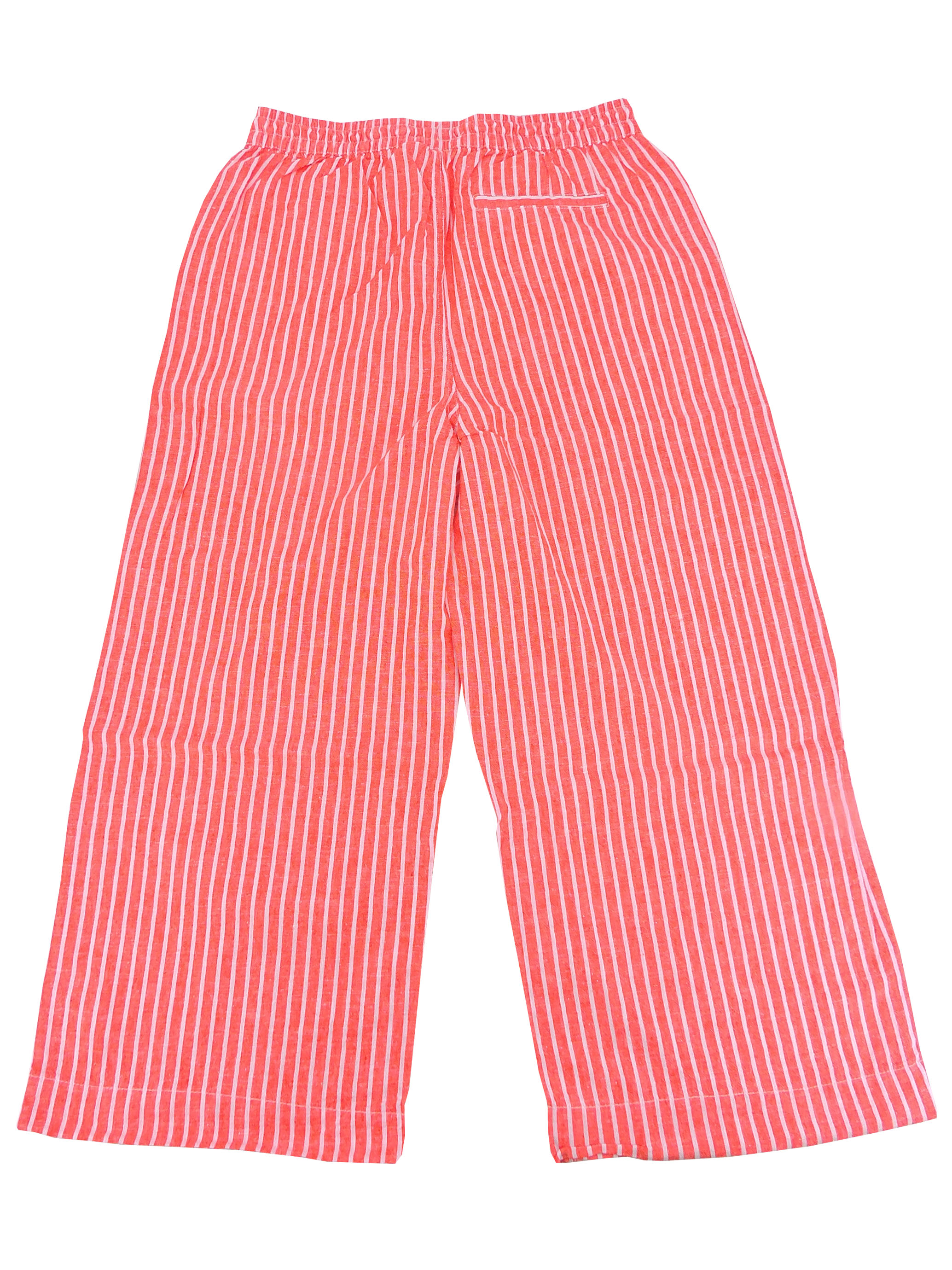 Beach Lunch Lounge Women's Guava Striped Tapered Leg Pants, S