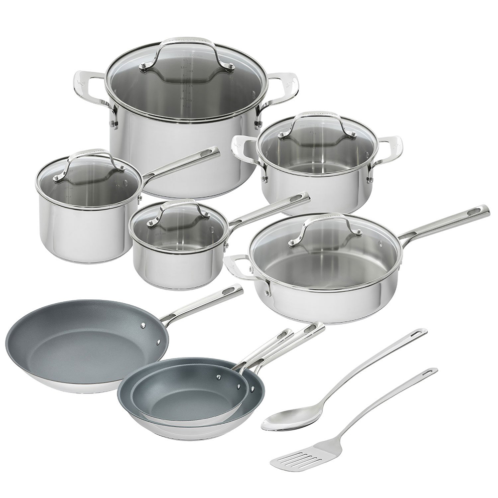 EMERIL Lagasse 15 Piece Stainless Steel Cookware Set