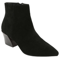 KENSIE Ladies' Lyden Ankle Boots in Black, 7.5