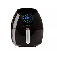 POWERXL 5qt Single Basket Air Fryer Black