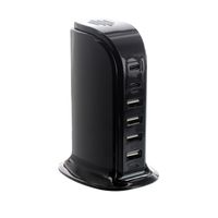 ADURO 6 Port USB Charging Station with Power Delivery and USBC