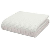 BRIDGE STREET Zoe Full Queen Coverlet in Ivory