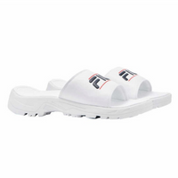 FILA Ladies' Tacombi Slide Slipper in White Size 10