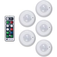 HOOVER LED Puck Lights MultiColor MotionActivated