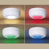 HOOVER LED Puck Lights MultiColor MotionActivated