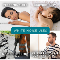 YOGASLEEP Dohm Classic White Noise Sound Machine, White