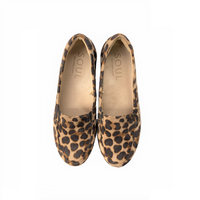 SOUL Naturalizer Women's Flats Loafer in Cheetah, 7.5