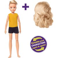 CREATABLE WORLD Character Starter Kit Blonde Straight Hair