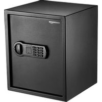 AMAZONBASIC Home Keypad Safe 1.52 Cubic Feet, 13.8 x 13 x 16.5 Inches in Black