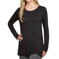 Member's Mark Ladies LongSleeve Soft Top In Black, M
